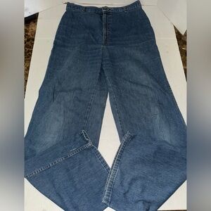 Vintage LEVI’S Big E Rare Tag High Waisted  Jeans 60s   31 Waist Scovill Zipper